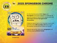Image for SpongeBob Chrome 25th Anniversary 7-Pack Blaster Box (Topps 2025)