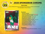 Image for SpongeBob Chrome 25th Anniversary 7-Pack Blaster Box (Topps 2025)