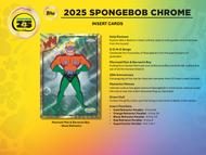 Image for SpongeBob Chrome 25th Anniversary 7-Pack Blaster Box (Topps 2025)