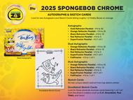 Image for SpongeBob Chrome 25th Anniversary 7-Pack Blaster Box (Topps 2025)