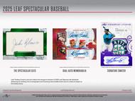 Image for 2025 Leaf Spectacular Baseball Hobby 3-Box Case