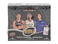 Image for 2025 Upper Deck World of Sports Volume 2 Multisport Hobby 12-Box Case
