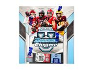 Image for 2025 Bowman University Chrome Football Mega 20-Box Case