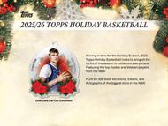 Image for 2025/26 Topps Basketball Mega Holiday 20-Box Case