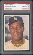 Image for 1957 Topps #82 Elston Howard PSA 8 *9902 (Reed Buy)