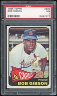 Image for 1965 Topps #320 Bob Gibson PSA 7 *2377 (Reed Buy)