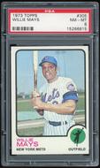 Image for 1973 Topps #305 Willie Mays PSA 8 *6815 (Reed Buy)