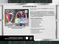 Image for 2024/25 Topps UEFA Club Competitions Museum Collection Soccer Hat-Trick Box