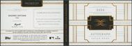 Image for 2024 Topps Definitive Collection Baseball #APBCSO Shohei Ohtani Booklet Patch Auto #5/5