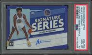 Image for 2020/21 Donruss Optic Basketball #SSJWS James Wiseman Purple Signature Series Rookie Auto PSA 10 (GEM MT)