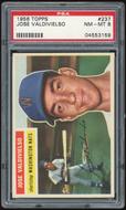 Image for 1956 Topps #237 Jose Valdivielso PSA 8 *3159 (Reed Buy)