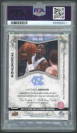 Image for 2014 UD Lettermen Michael Jordan Monumental Logos PSA 8