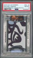 Image for 2014 UD Lettermen Michael Jordan Monumental Logos PSA 8