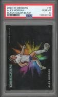 Image for 2023 Panini Obsidian Alex Morgan Black Color Blast #15 PSA 10