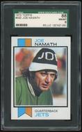Image for 1973 Topps #400 Joe Namath SGC 88 *7055 (Reed Buy)