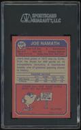 Image for 1973 Topps #400 Joe Namath SGC 88 *7055 (Reed Buy)