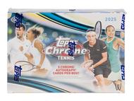 Image for 2025 Topps Chrome Tennis Delight 12-Box Case