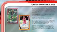 Image for 2025 Topps MLS Major League Soccer Chrome Hobby Box