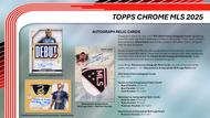 Image for 2025 Topps MLS Major League Soccer Chrome Hobby Box