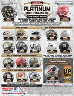 Image for 2026 TriStar Autographed Platinum Football Mini Helmets Honors Edition Hobby 8-Box Case
