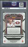 Image for 2022 Prizm Brock Purdy No Huddle Rookie Auto #353 PSA 10