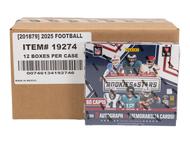 Image for 2025 Panini Rookies & Stars Football Hobby Preferred 12-Box Case