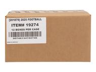 Image for 2025 Panini Rookies & Stars Football Hobby Preferred 12-Box Case