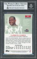 Image for 2003/04 Topps Pristine LeBron James Gold Refractor #101 /99 BGS 8.5
