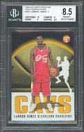 Image for 2003/04 Topps Pristine LeBron James Gold Refractor #101 /99 BGS 8.5