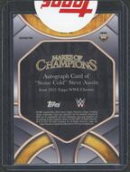Image for 2025 Topps Chrome WWE "Stone Cold" Steve Austin Marks of Champions Refractor Auto /175