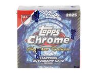 Image for 2025 Topps Chrome MLS Soccer Sapphire Edition Box