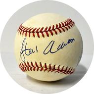 Aaron/Mays/Murray 3,000 Hit 500 HR Club Autographed NL Coleman