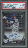 Image for 2017 Bowman Chrome Baseball #BCARCB Cody Bellinger Rookie Auto PSA 10 (GEM MT)