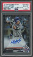 Image for 2017 Bowman Chrome Draft Baseball #CDAMV Mark Vientos Rookie Auto PSA 10 (GEM MT)