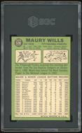 Image for 1967 Topps #570 Maury Wills SGC 8 *9594 (Reed Buy)