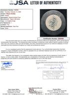 Image for Wayne Gretzky Autographed Los Angeles Kings Hockey Puck JSA ZZ55393 (Reed Buy)