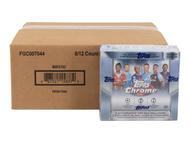 Image for 2025/26 Topps Chrome UEFA Club Competitions Soccer Hobby Jumbo 8-Box Case