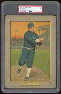 Image for 1911 T3 Turkey Red Cabinets #125 Ed Walsh checklist back PSA 1 *5072 (Reed Buy)