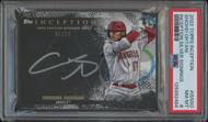 Image for 2022 Topps Inception Baseball #ISSSO Shohei Ohtani Silver Signings Auto #61/99 PSA 8 (NM-MT)