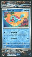 Image for 2023 Pokemon 151 Squirtle Pokemon Center Exclusive Reverse Holo 007/165 (Sealed)