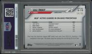 Image for 2020 Topps Update Baseball #U119 Mike Trout Black #54/69 PSA 8 (NM-MT)