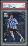 Image for 2010 Panini World Cup South Africa #44 Lionel Messi PSA 9 *5390 (Reed Buy)