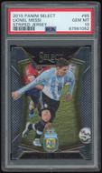Image for 2015 Panini Select #65 Lionel Messi Striped Jersey PSA 10 *1052 (Reed Buy)