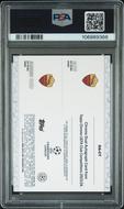Image for 2023/24 Topps Chrome Cafu Francesco Totti Dual Orange Refractor Auto /25 PSA 10