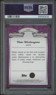 Image for 2023/24 Topps Chrome Basketball #RR26 Victor Wembanyama Roundball Royalty Blue Refractor Rookie PSA 10 GEM MT