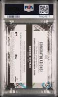 Image for 2022 Topps Inception Shohei Ohtani Silver Signings Gold Ink 1/1 Auto 9 PSA 7