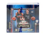 Image for 2025/26 Topps Chrome Update Series Basketball Hobby Jumbo Box