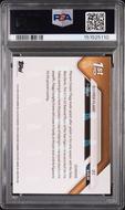 Image for 2025 Topps Now Cooper Flagg Draft Chrome Gold Refractor Rookie /50 #D1 PSA 7