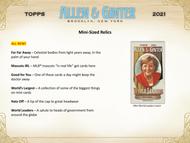 Image for 2021 Topps Allen & Ginter Baseball Hobby Box