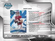 Image for 2025 Bowman University Chrome Football Hobby 12-Box Case